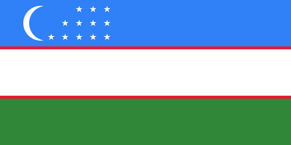Flag of Uzbekistan