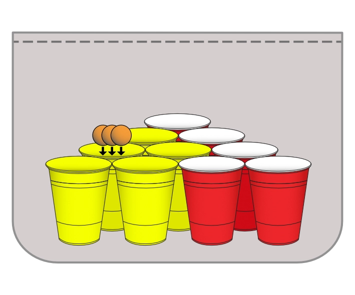 Diagram of a grenade.